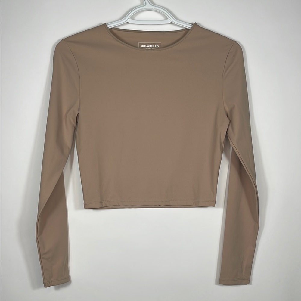 UNLABELED Tan Long Sleeve Top
